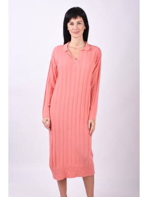 Dress Jjxx Jxlola Polo Burnt Coral